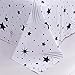 STFLY Kids Space Bedding Solar System Bedding for Boys Girls Soft Microfiber 3Pcs Duvet Twin Bed Sheets Sets Star Galaxy Satellites Bedding Set ( Space Satellites , Twin)