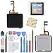 OmniRepairs for iPod Nano 6th Gen (Generation) LCD Display and Glass Digitizer Touch Screen Assembly with Screen Protector, Adhesive and Repair Toolkit (Black)
