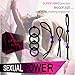 7 Pack Penis Ring Set - 4 Cock Rings w. Clit Stimulating Ball & 3 Adjustable Penis Loops - Erection Enhancing Male Sex Toy