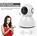 Home Security Camera System, MWAY HD 1080P WiFi IP Camera,2 Way Audio,Night Vision,Indoor/Outdoor Cam for House, Baby, Pet Security white
