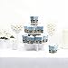 Big Dot of Happiness Boy Baby Teddy Bear - Party Mini Favor Boxes - Baby Shower or Birthday Party Treat Candy Boxes - Set of 12