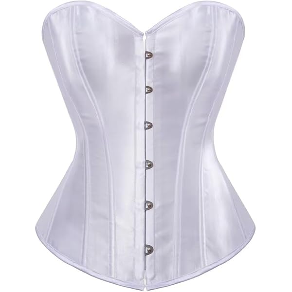 Amazon.com: Jutrisujo Bustier Corset for Women Lace Up Boned