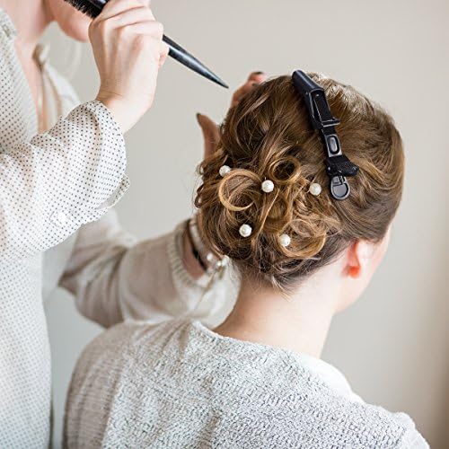 10-Pieces Alligator Hair Clips - Professional Hair Styling and Sectioning Clips - Plastic Clip With Durable Grip and Wide Teeth for Women or Girls With Thick or Thin Hair