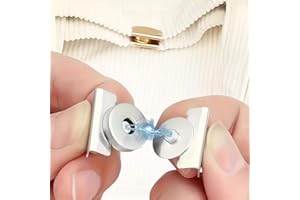 Magnetic Snap Clips 8pc No-Needle No-Sew Closure, Seamless Tool-Free Fastening, Durable Hold For Bags, Shoes, Crafts