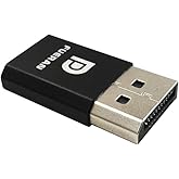 FUERAN DP - DisplayPort Display Emulator EDID Emulator Plug 2K (fit Headless 2560x1600@30Hz) 4K 4096x2160@60Hz Display Port Dummy Plug DisplayPort Compatible (2K-2560x1600@30Hz)