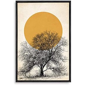 SIGNFORD Framed Canvas Home Artwork Decoration Nordic Style...