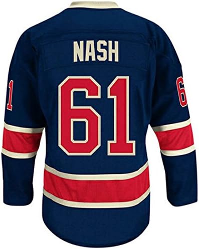 Men's New York Rangers Rick Nash #61 Navy Blue Alternate Premier Jersey XXL
