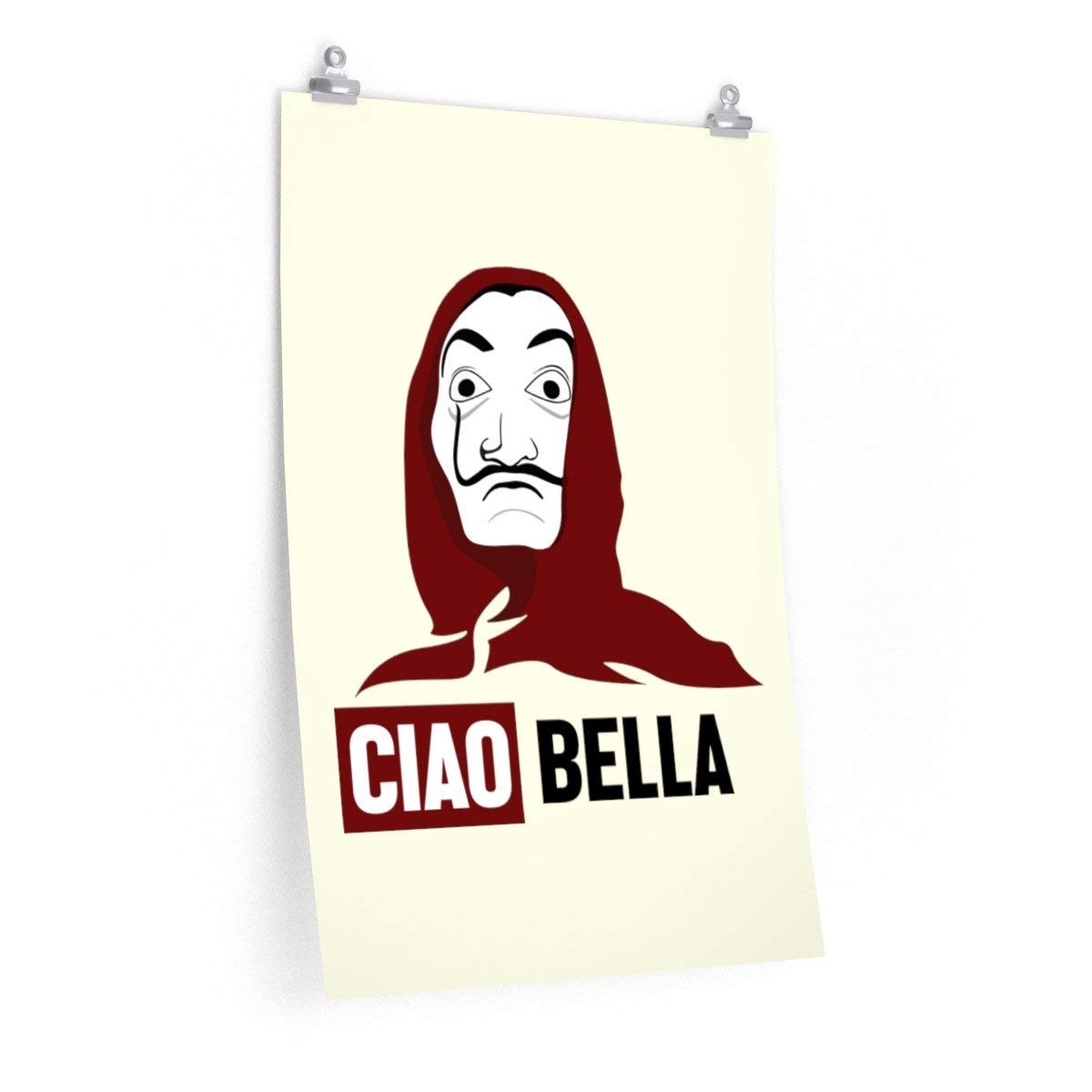 95vibes Bella Ciao Money Heist La Casa De Papel Inspired Museum Grade Premium Matte Poster Printed In Usa