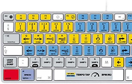 Serato Scratch Live Keyboard Stickers | Mac | QWERTY UK, US