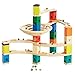 Hape Quadrilla Wooden Marble Run Construction - Whirlpool - Quality Time Playing Together Wooden Safe Play - Smart Play for Smart Families
