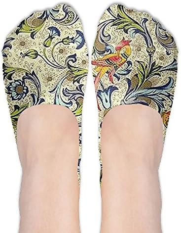 Plants And Birds Women's Uncommon Super Invisible Sock Casual No-show Low Cut Socks No Show Socks