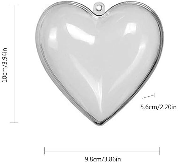 Kati Way Boule Transparente à Remplir Boules De Noël