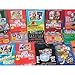 NFL 50 Original Unopened Packs of New & Vintage Football Cards (1986-1995) with One Pack of 100 Soft Sleeves