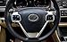 Beautost Fit for Toyota Highlander 2015 2016 2017 2018 2019 Wheel Steering Trim Panel Cover Matte