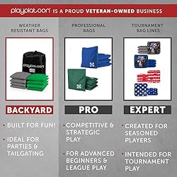 Play Platoon Weather Resistant Cornhole Bags - Set