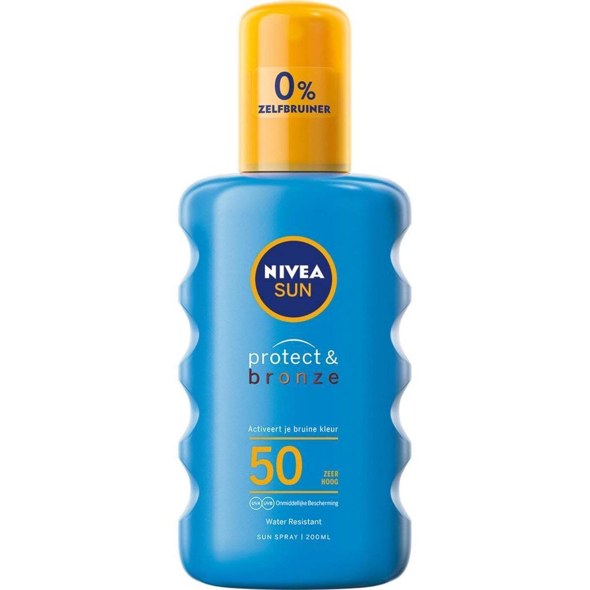 Nivea Protect and Bronze Sun Spray SPF 50, 200 g