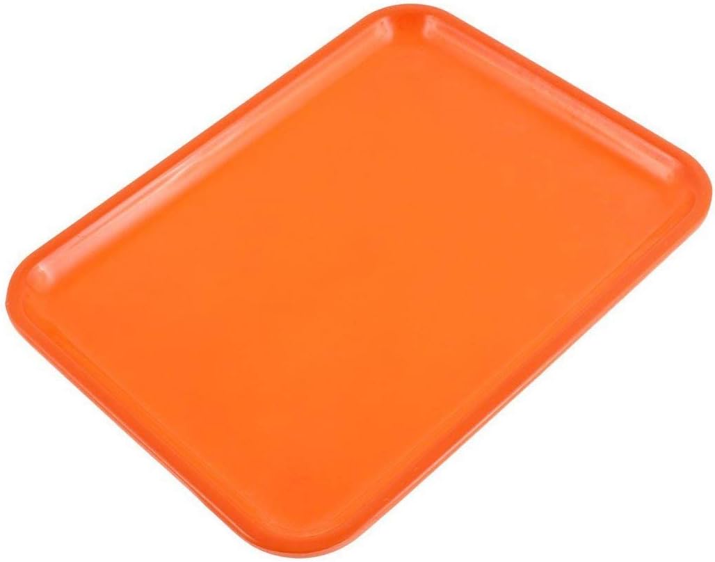 Point-Virgule Serviertablett, Rechteckig 33x23 Cm – Weiß, Aus Gepresstem Holz, Für Küche & Deko