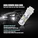 ANTLINE Extremely Bright 3157 3156 3057 4057 4157 3157A 3157K 3457 21-SMD 1260 Lumens LED Bulb Replacement White for Car Backup Reverse Brake Tail Turn Signal Lights Bulbs DRL (Pack of 4)