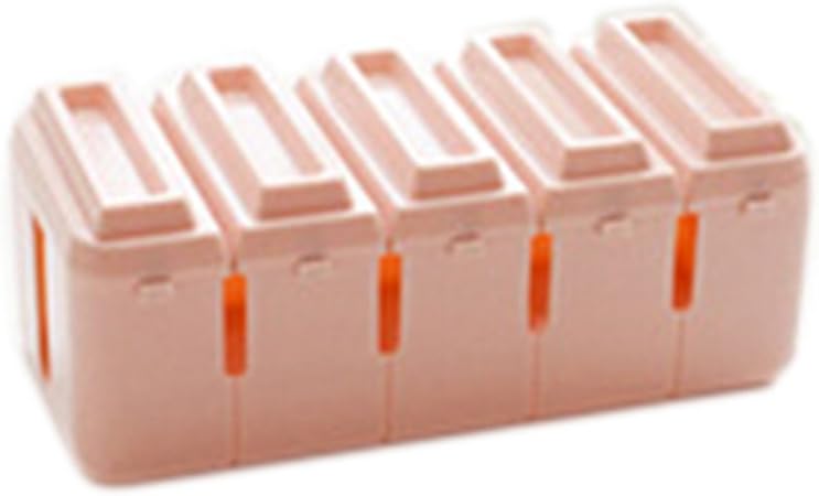 Hibote Plastikaufbewahrungsbehälter, Schokolade Form Farbige