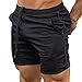EVERWORTH Men's Gym Workout Boxing Shorts Running Short Pants Fitted Training Bodybuilding Jogger Short