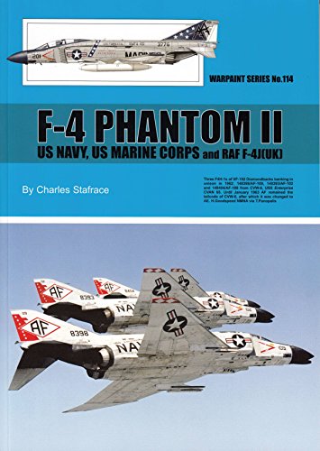 WPT114 Warpaint Books - F-4 Phantom II: US Navy, US Marine Corps and RAF F-4J(UK)