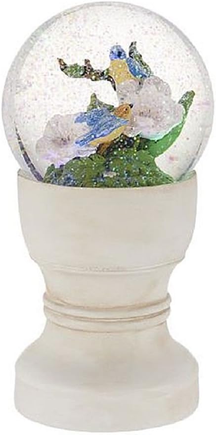 Bethlehem Lights Bluebird Water Globe Glitter Spring LED Light Up with Timer
