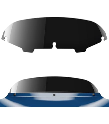 Memphis Shades Spoiler Windschutz Für Harley Road Glide 2015–2016 | MEP86001 In Smoke – Reduziert Luftturbulenzen