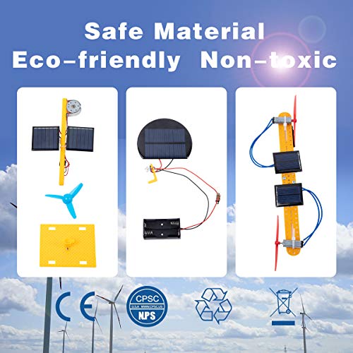 Giggleway Solar Power Science Kits for Kids, DIY Circuit Building Kids