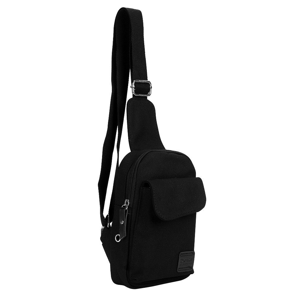 XGOPTS Chest Sling Bag Water Resistant Shoulder Crossbody Bags Sling Backpack with Earphone Wire for Men Women Hiking Daypacks for Travel Cycling Rucksack Bicycle