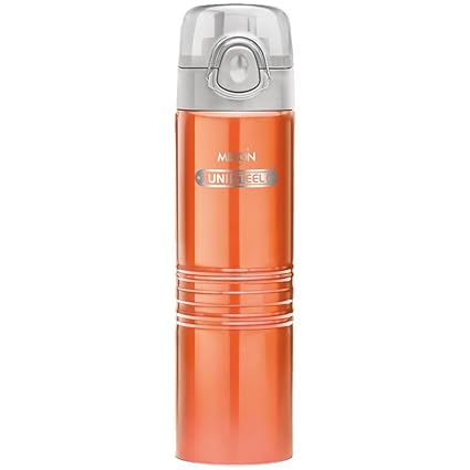 Milton Vogue Stainless Steel Water Bottle, 750 ml, Orange