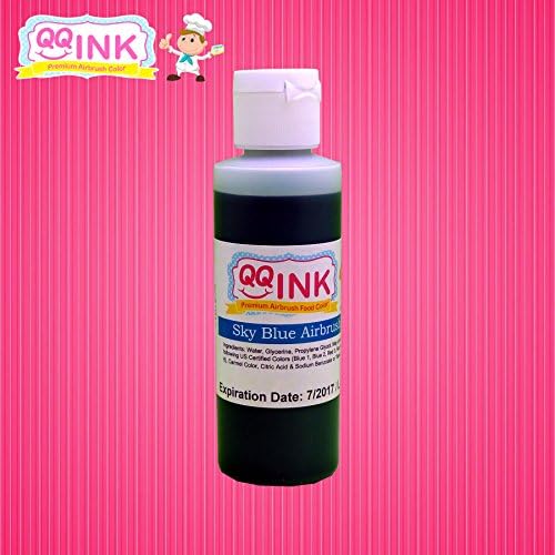 QQink - 4.5 oz Blue Airbrush Food Color