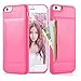iPhone 6S Plus Case - [Wallet Case] ZVE iPhone 6 Plus Leather case Slim Protective Leather Wallet, Credit Card ID Holders and Carrying case for iPhone 6 Plus/iPhone 6s Plus(5.5inch) (Rose)