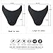 GOALUKK Mermaid Tails with Monofin for Swimming,Training Diving Fins Swim Fins for Kids and Adults(Black) (Small-fit for kids(17.718.512.2in))