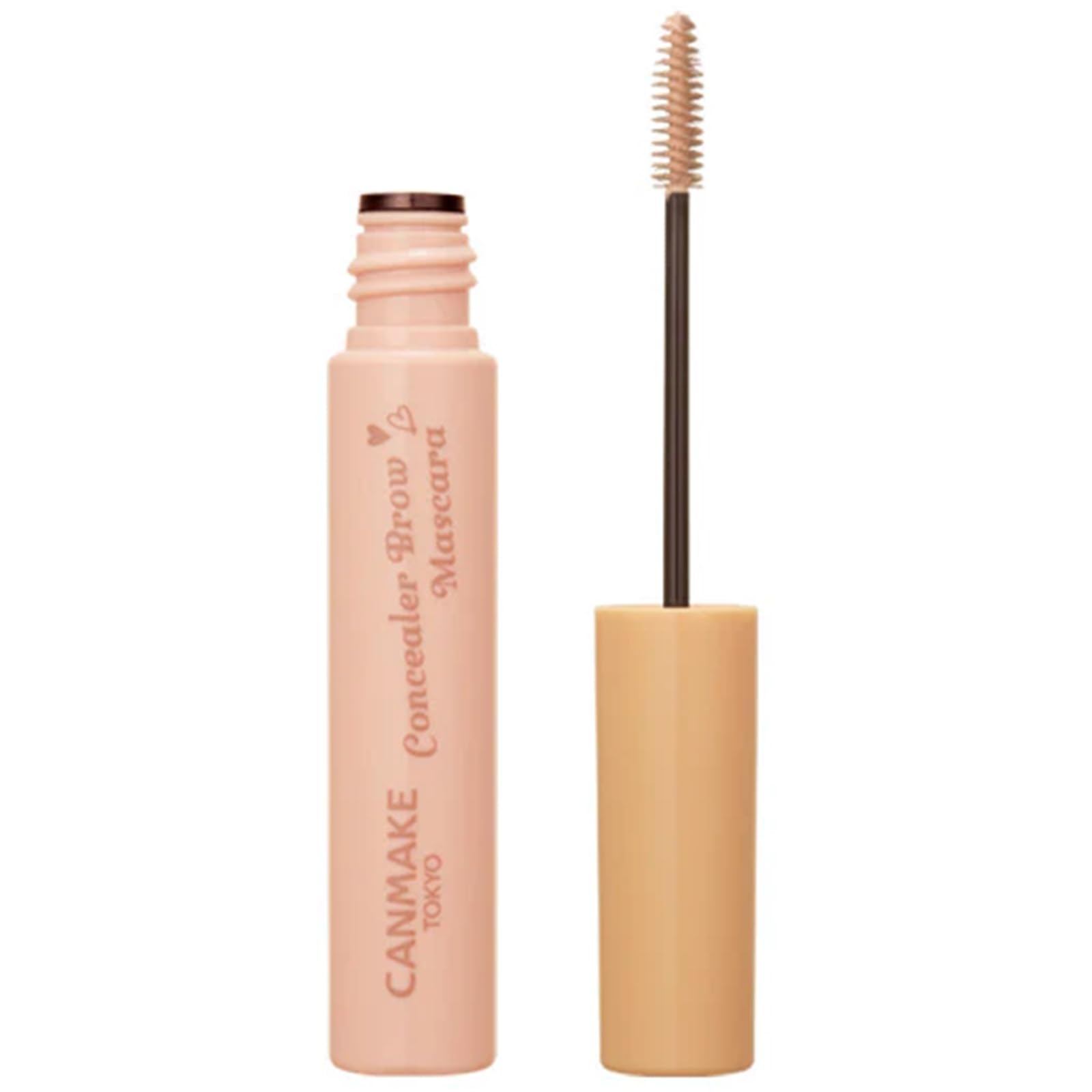 キャンメイク コンシーラーブロウマスカラ 01 ピンクベージュ 4.0g 眉マスカラ コンシーラー 脱色風商品画像