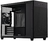 ASUS Prime AP201 MicroATX Case Black 360mm Radiator Support 338mm GPU view 11