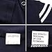 Baby Boy Navy Jumpsuit Romper 2 Pcs Long Sleeve Clothing Outfit Sets with Jacket