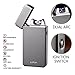 Dual Arc Plasma Beam Lighter Butane Free USB Rechargeable Electric Lighter Windproof Flamesless Electronic Cigarette Lighter