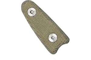 ESEE Izula Knife Handle Scales, Grip Upgrade for Fixed Blade Hunting Knives, Made in USA Camping, Hiking, Survival & Tactical Knife Handle Accessory, Outdoor Gifts for Men (Canvas Micarta)