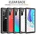 Nineasy Samsung Galaxy Note 10 Waterproof Case, Note 10 Case 360° Full Body Protection with Built in Screen Protector Underwater Cover IP68 Shockproof Case for Note 10 Black/Clear