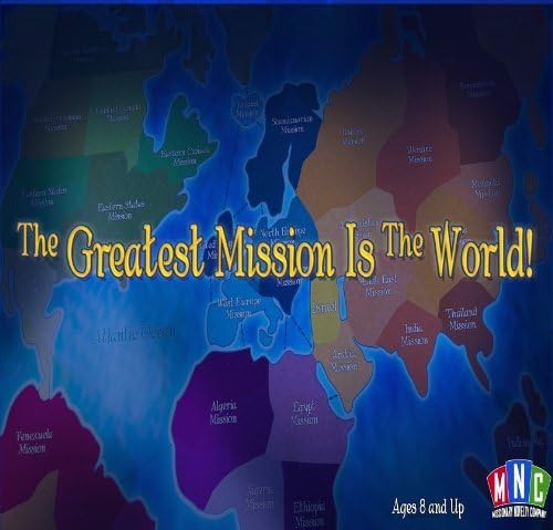 MISSIONARY NOVELTY C Greatest Mission is The World Mormon LDS Family Game L