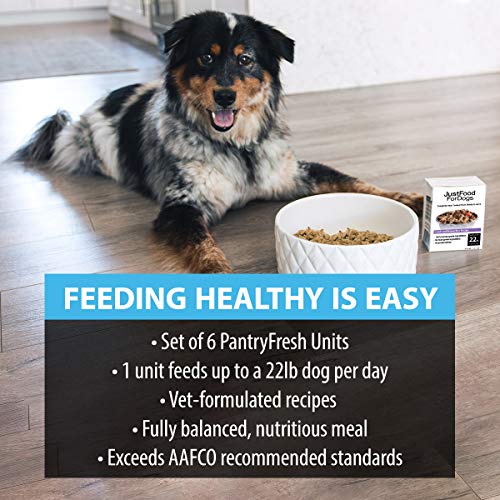 JustFoodForDogs Pantry Fresh Dog Food and Puppy Food, Human Quality