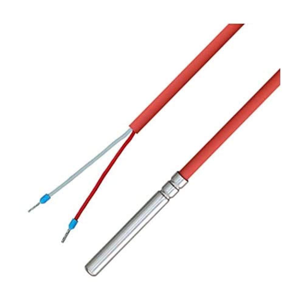 iOVEO 036HS05203 - NTC 10KOHM - Temperatur probe, cable sensor, temperature sensor, solar sensor with silicone cable up to 200 °C, 3 meters