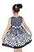 Sunny Fashion Girls Dress Navy Blue Party School Child Size 9-10