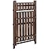 Best Choice Products 3-Tier Indoor Outdoor Multipurpose Folding Wood Plant Storage Display Rack Stand for Flowers, Succulents, Books and Pictures, Brown
