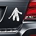Field Hockey Goalie Car Magnet Chrome