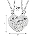 Mother & Daughter Pendant Necklace - 2x20'' Chain + 2 Necklace Pendants