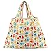 Tebery 6 Pack Reusable Grocery Bags Large Foldable Shopping Tote Bag Washable Heavy Duty Purse Shopping Bags