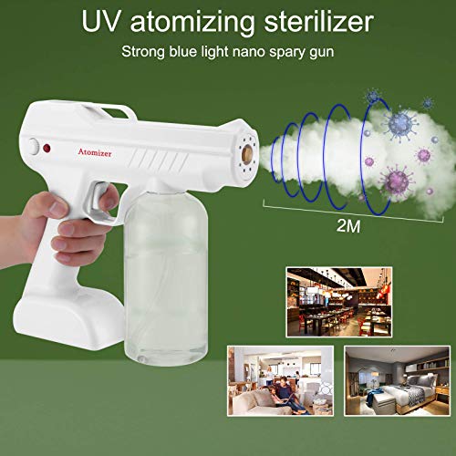 HOUSFA Disinfectant Fogger,Nano Steam Gun,Handheld Fogger, 3000mAh
