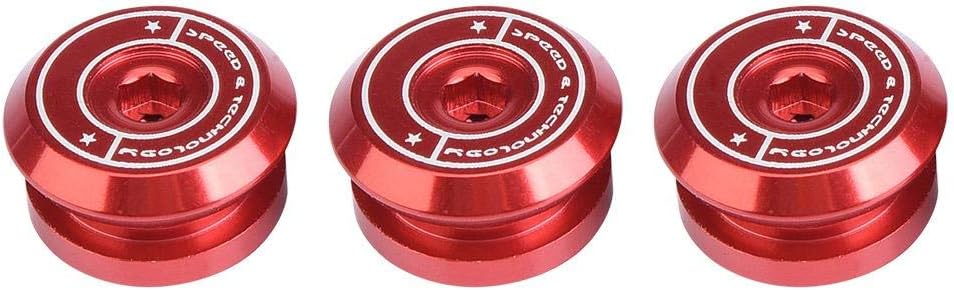 Air Cleaner Cover, Fashionable Durable Motorcycle Air Cleaner Bolt Decorative Cover for Motorcycle Decoration Accessory (1#)