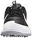 NIKE Men's Explorer 2 Golf Shoe, Black/White/Metallic Silver/Wolf Grey, 10.5 M US